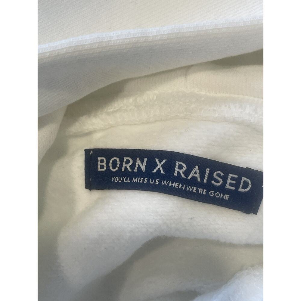 Born X Raised Graphic Print Hoodie Large - Picture 2 of 3